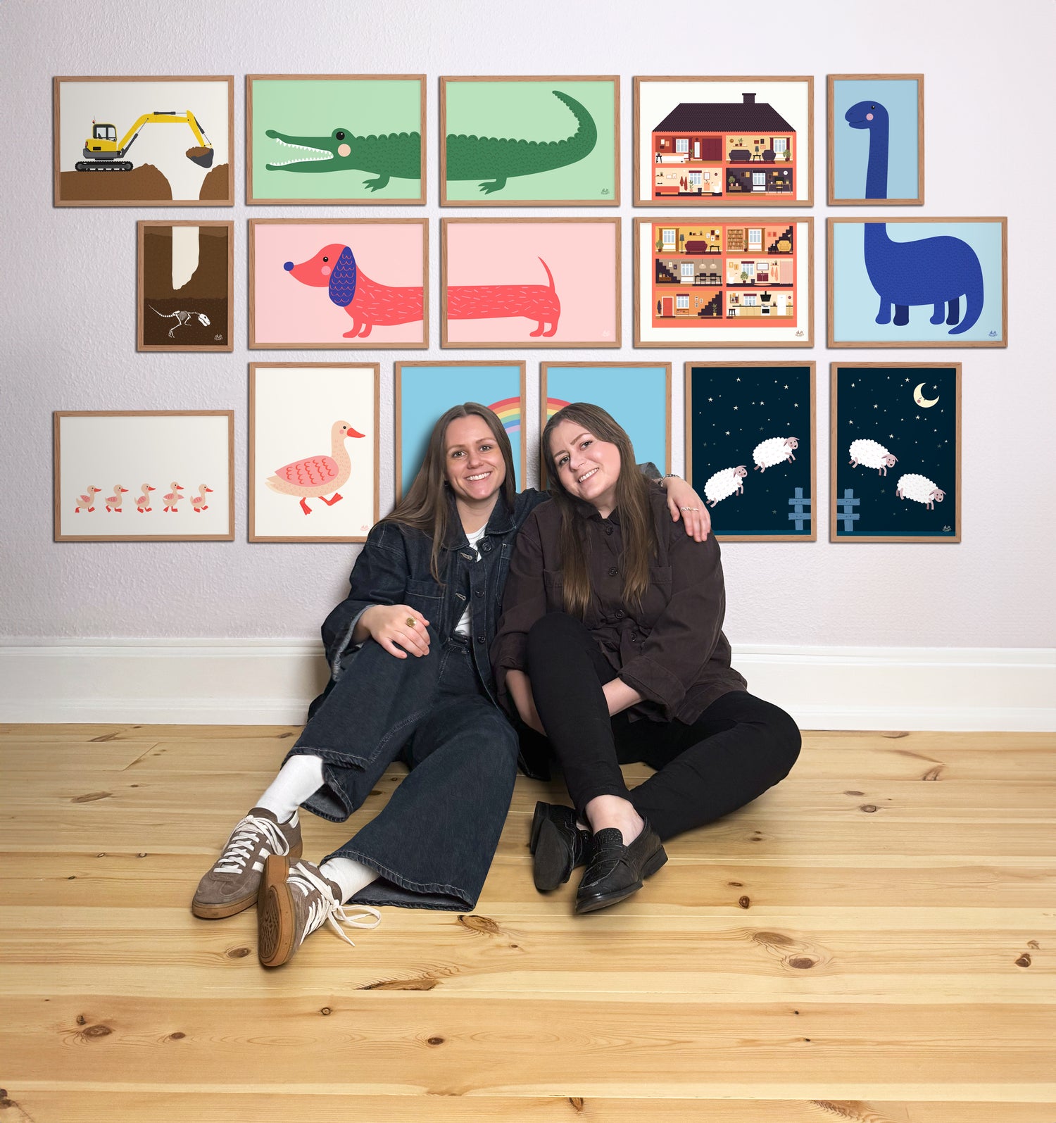 Duo Studio skaberne, Sabrina og Nicoline Hjort.